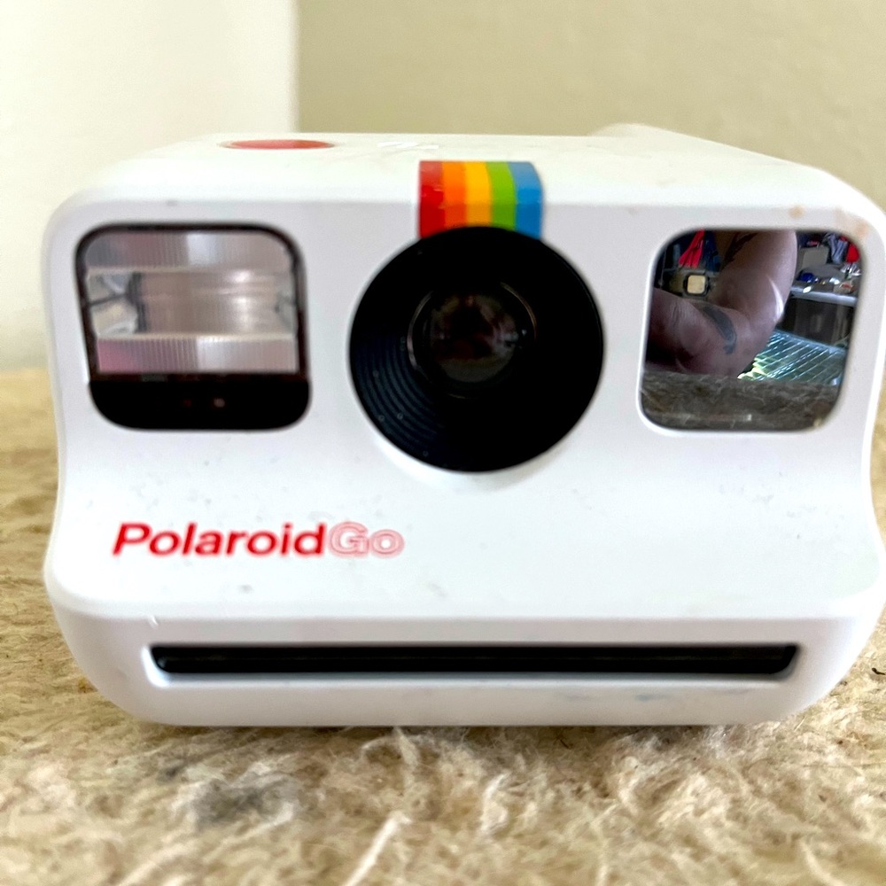 Polaroid Go camera with 5 packages of colored film bundle